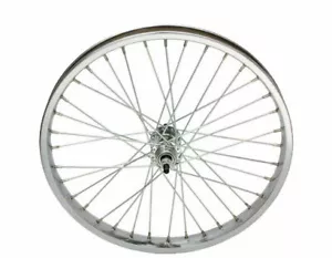 ORIGINAL 20 X 2.125 STAHL FREILAUF 36 SPEICHEN 12G UCP 3/8 ACHS EINWANDIG CHROM - Bild 1 von 1