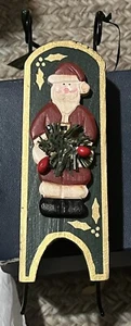 T.J Carver Santa Sleigh Ornament. - Picture 1 of 2