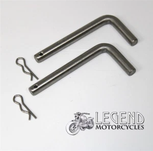 Kawasaki Stainless Steel Seat Pins & Clips Z650 Z750 Z900 Z1000 B8-08 - Picture 1 of 1