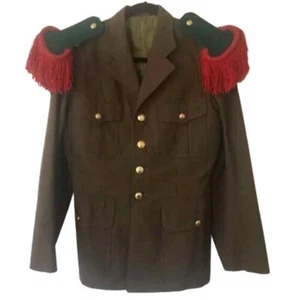 New Brown French Foreign Legion Parade Dress Napoleon Wool Coat, Only Coat Sale - Picture 1 of 4