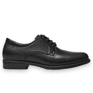 Florsheim Schuhe Herren 15 schwarz Leder Oxford Midtown einfache Zehe Ortholite SR - Bild 1 von 10
