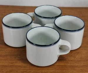 Dansk - Concerto Allegro Blue - Cups / Mugs - FOUR - 4 - 2 3/4” tall - Picture 1 of 3
