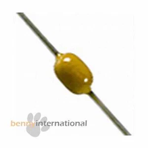 50x 10nF 50V CAPACITORS CERAMIC AXIAL X7R - Picture 1 of 1
