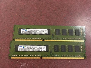 SAMSUNG 8GB (2x4GB) 2Rx8 PC3L-10600E DDR3L SERVER Memory RAM - Picture 1 of 2