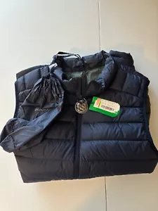 Men's Solaris Down Filled Vest, Lightweight Packable Blue 2XT Big & Tall NWT - Picture 1 of 4