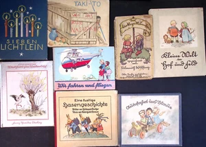 14 Kleinformatige Kinderbücher 20er Jahre bis 50er Jahre - Bild 1 von 2