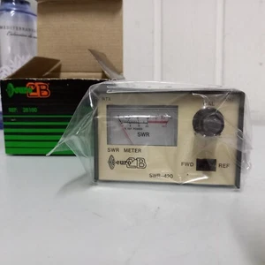 Euro CB Misuratore SWR Meter SWR- 420 Made In The Philippines * NUOVO - Foto 1 di 10