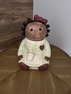 Vintage Treasure Craft “Spice” Rag Doll Cookie Jar With Original Box - Image 1 of 4