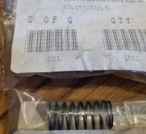 Job lot of 5 DAF springs NSN 5360994302686 FREE UK SHIPPING - Picture 1 of 1