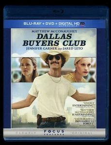DALLAS BUYERS CLUB BLU-RAY + DVD Matthew McConaughey Jennifer Garner Jared Leto - Picture 1 of 2