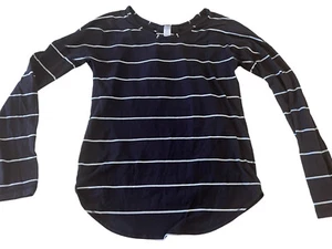 Ivivva by Lululemon Mindful Moments Stripe L/S Sz 14 or Women's S - Picture 1 of 1