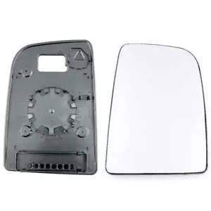 For Mercedes Sprinter 2006-2019 Upper Door Wing Mirror Glass Right Push On Round - Picture 1 of 1