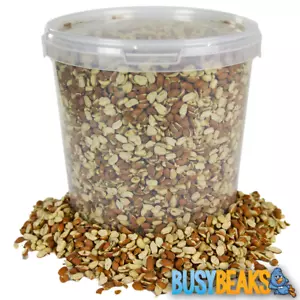 BusyBeaks Split Peanuts - Fresh Quality Wild Birds Protein Garden Birds Food Mix - Picture 1 of 25