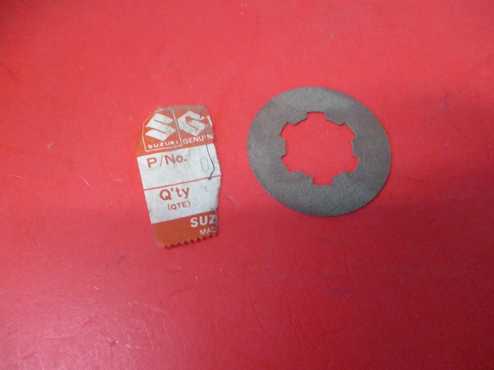 NUEVO DE LOTE ORIGINAL SUZUKI GT500 GT550 T500 T350 LAVADORA DE BLOQUEO 09167-22005 Foto 1 de 1