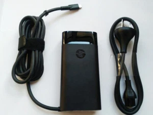 Original 20V 4.5A 90W Type-C USB C AC Adapter For HP Spectre x360 15 ADP-90FE B - Picture 1 of 5