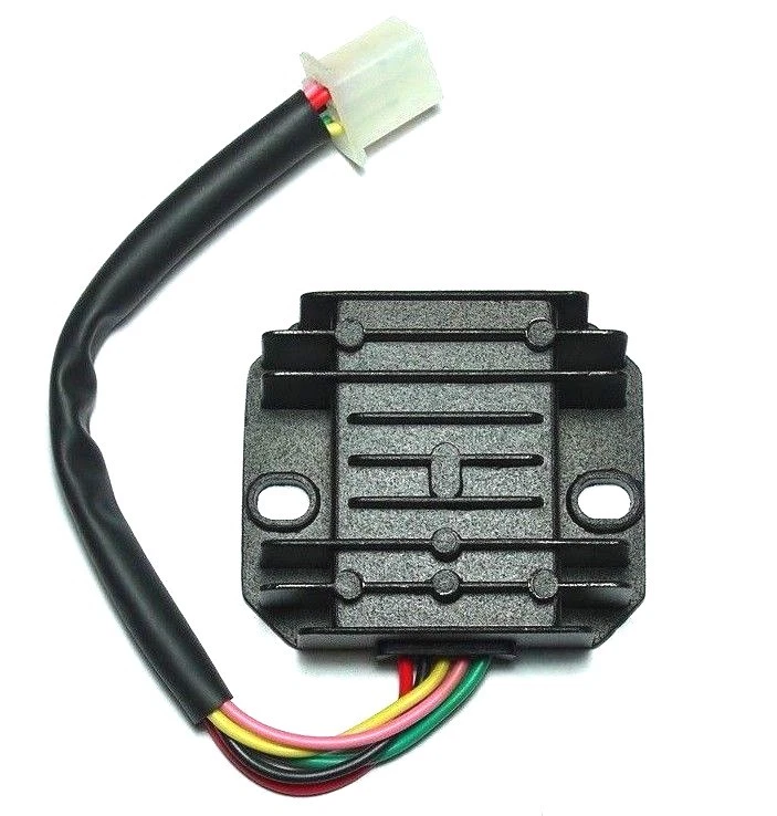 Regulador rectificador 12v 5 hilos ATV chino moto de cross go kart 150cc 200cc 250cc Foto 1 de 1