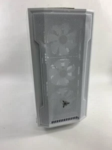 Skytech Gaming Archangel Gaming PC Desktop CASE WITH FANS White - Picture 1 of 6