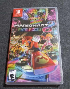 Brand New Switch Case Replacement Nintendo Switch Mario Kart 8 Deluxe - Picture 1 of 12
