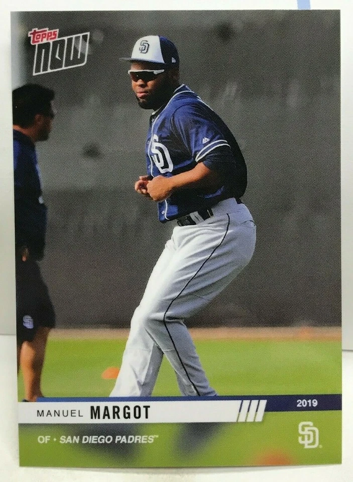 Manuel Margot 2019 Topps Now SAN DIEGO PADRES Road To Opening Day #OD-427 SP/373 - Image 1 of 2