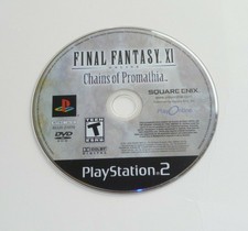 Final Fantasy XI Chains Of Promathia Playstation 2 Good Condition (Loose) Tested