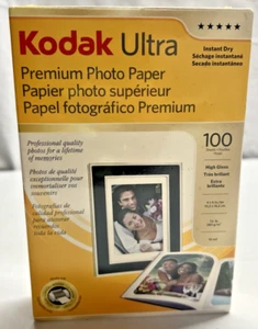 Brand New Kodak Ultra-Premium 4x6" Photo Paper 100 Sheets – High Gloss Inkjet - Picture 1 of 7