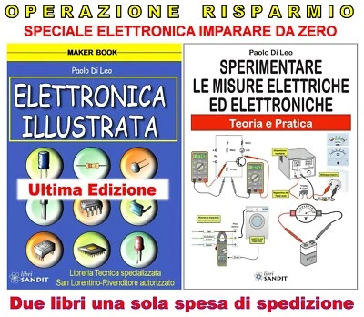 IMPARARE ELETTRONICA DATE DA ZERO MISURARE COMPONENTI TENSIONI CORRENTI LIBRO EC - Immagine 1 di 3