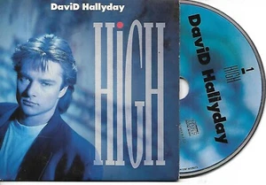 CD CARTONNE CARDSLEEVE DAVID HALLYDAY HIGH 3T DE 1988 SUPER RARE !!!!! - Picture 1 of 2