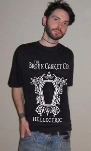 Bronx Casket Co. Hellectric T-Shirt – Overkill Metal Band Merch - Imagen 1 de 3