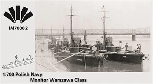SSMODEL IM70002 1/700 Polish NAVY Monitor Warszawa Class - Picture 1 of 2
