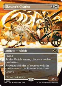 Skyseer's Chariot #296 Borderless Rare MTG Aetherdrift NM Englisch - Bild 1 von 1