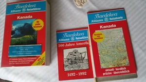 BAEDEKERs Allianz Reiseführer KANADA 1992, große Reisekarte, 960 S. - Bild 1 von 1