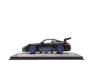 Minichamps 1:43 Porsche 911 GT3 RS (992) Weissach Package in Black / Indigo - Picture 1 of 9