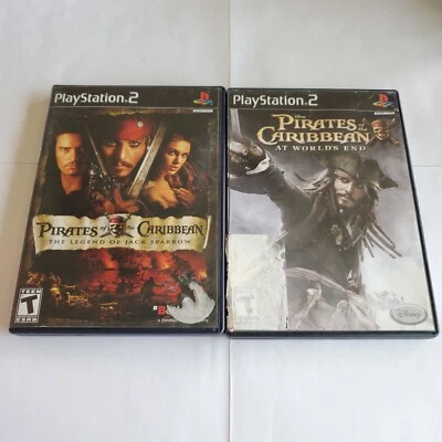 Piratas del Caribe: Legend of Jack Sparrow & At World's End (PS2) PROBADO Foto 1 de 4