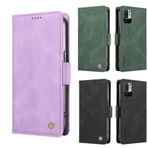 Pop For Xiaomi K50i 13T Pro Redmi Note 11 13 Pro Skin Leather Wallet Slim Cover - Picture 1 of 21