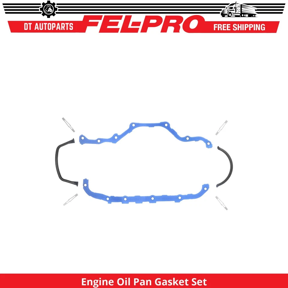 Juego de juntas de cárter de aceite de motor L4 de 2,5 L para Dodge Caravan 1988-1995 Fel-Pro 1989 1990 Foto 1 de 1