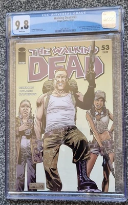 The Walking Dead #53 CGC - 9.8 - 1st App "Abraham, Rosita, Eugene" (KEY ISSUE) - image 1 of 2