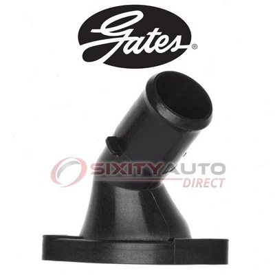 Gates Coolant Water Outlet for 2011-2013 Toyota Sienna 2.7L L4 - Antifreeze xq Foto 1 de 4