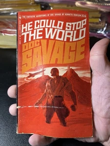 DOC SAVAGE #54 He Could Stop the World by Kenneth Robeson (1970) - Picture 1 of 6
