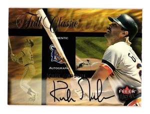 2002 Fleer Ultra Fall Classic Autograph - Kirk Gibson Detroit Tigers - Bild 1 von 2