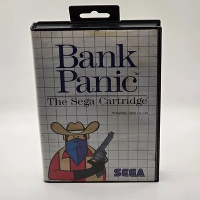 Sega Master System, Bank Panic, SMS, Genuine, Tested, Retro Gaming - Image 1 of 4
