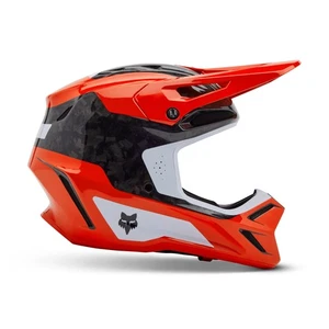 Fox Racing V3 RS Infinite Helmet (Fluorescent Red) 32993-110 - Picture 1 of 9