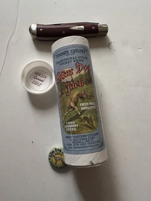 GEC Great Eastern Cutlery Tidioute Slim DogJack 488224 Garnet ESPL-New In Tube - Image 1 of 4