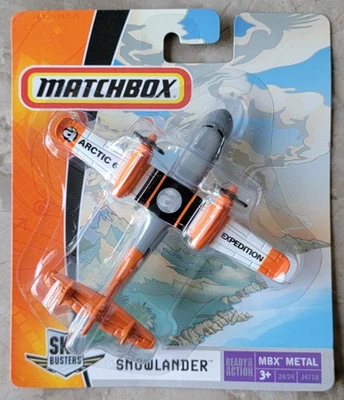 Vintage New 2006 Matchbox Sky Busters MBX Metal Snowlander Arctic Expedition NIP - Image 1 of 4