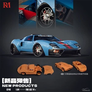 Rhino Model RM 1:64 GT40 Blue Diecast Model Car - Picture 1 of 4