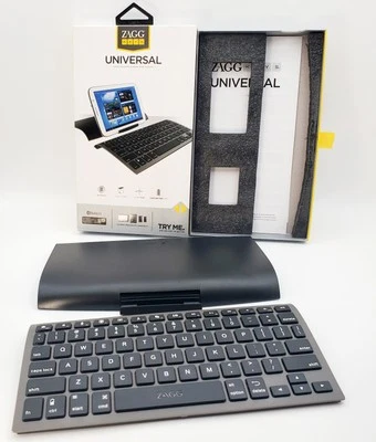 Zagg Keys Universal Compact Ergonomic Keyboard Cover and Stand for Tablet iPad  - Image 1 of 3
