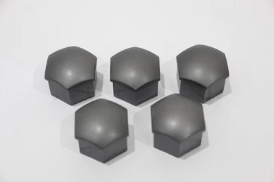 Audi R8 Convertible 42 Gris Tuerca Rueda Perno Tapas x5 Nuevo Genuino Foto 1 de 4