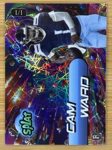 2025 Wild Card SPLAT 1/1 CASE HIT Galactic Rookie Velocity/ Lasers CAM WARD RC - Bild 1 von 2