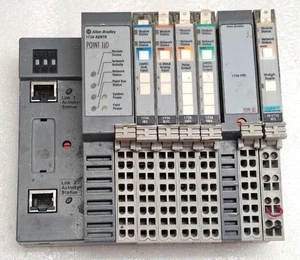 ALLEN-BRADLEY 1734-AENTR I/O DUAL PORT NETWORK WITH ADAPTOR MODULE 1734 REV A01 - Imagen 1 de 9