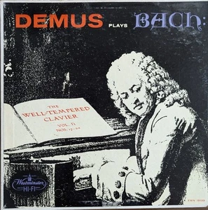 Demus Plays Bach/The Well-tempered Clavier/Vol.  II Nos. 17 -24/Joerg Demus/NM - Imagen 1 de 5