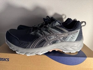 NEW ASICS Gel Venture 6 Womens Size 11 Trail Running Shoes Sneakers Gray Pink - Picture 1 of 9
